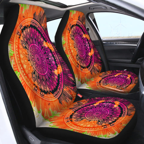 Image of Hippie Mandala SWQT0846 Car Seat Covers