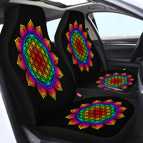 Image of Hippie Mandala SWQT2390 Car Seat Covers
