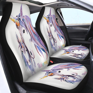 Horse Unicorn SWQT0885 Car Seat Covers