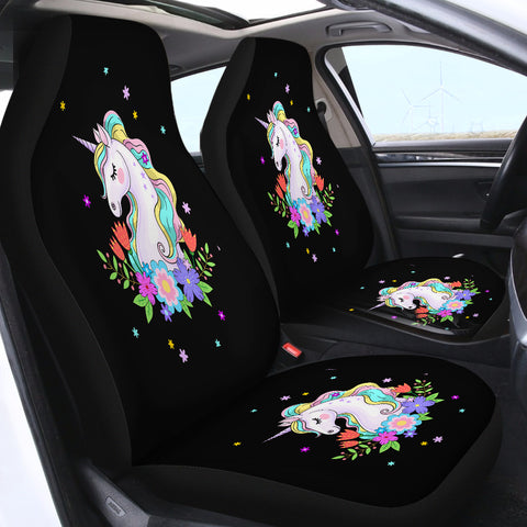 Image of Horse Unicorn SWQT1913 Car Seat Covers