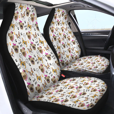 Image of Hug Me Dog SWQT2433 Car Seat Covers