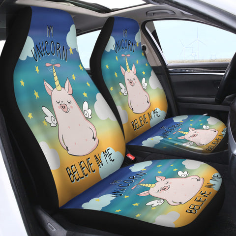 Image of I am Unicorn SWQT0009 Car Seat Covers