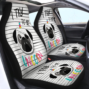 I try To Be Unicorn SWQT0455 Car Seat Covers
