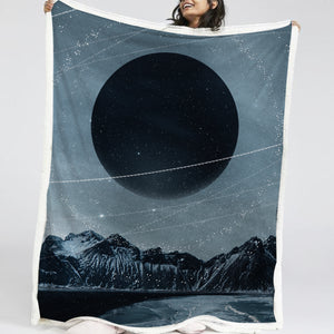 Sky Mountain LKEUN02 Sherpa Fleece Blanket