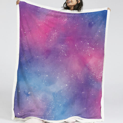 Image of Stellar Sky LKEUN03  Soft Sherpa Blanket