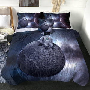 Lonely Astronaut LKEUN06 Comforter Set