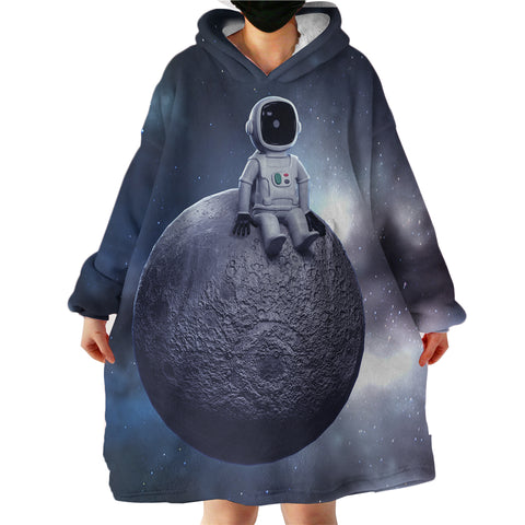 Image of Lonely Astronaut LKEUN06 Hoodie Wearable Blanket