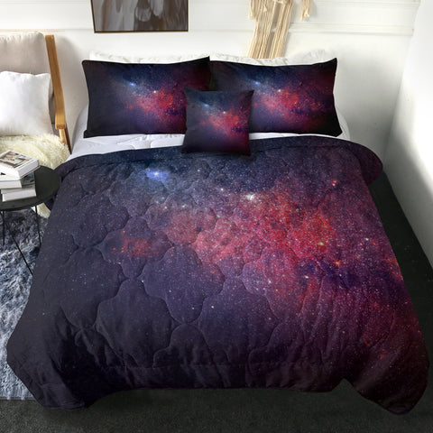 Image of Space Galaxy Background LKEUN08 Comforter Set
