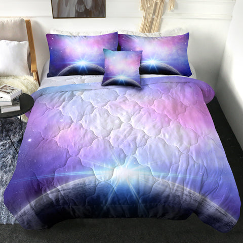 Image of Planet With Light LKEUN09 Comforter Set