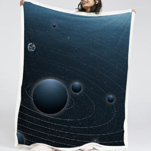 Planet Earth LKEUN12 Soft Sherpa Blanket