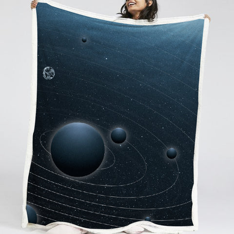 Image of Planet Earth LKEUN12 Soft Sherpa Blanket