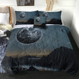 Mountain Under The Planet LKEUN14 Comforter Set