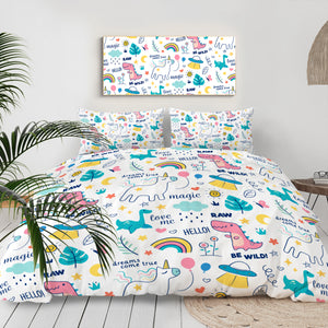 Colorful Animals World LKDIN004 Bedding Set