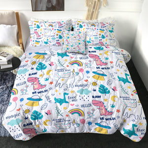 Colorful Animals World LKDIN004 Comforter Set