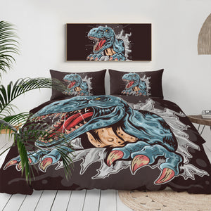 Blue Dinosaur LKDIN010 Bedding Set