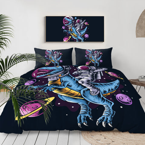Image of Dinosaur Astronaut LKDIN015 Bedding Set