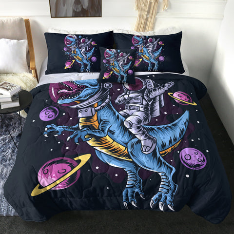 Image of Dinosaur Astronaut LKDIN015 Comforter Set