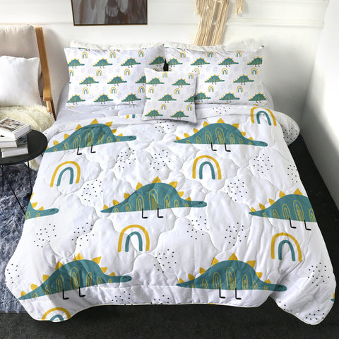 Image of Dinosaur Rainbow LKDIN019 Comforter Set