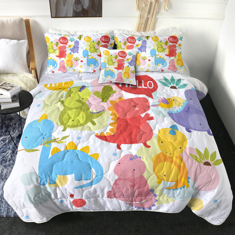 Image of Hello Dinosaur LKDIN020 Comforter Set