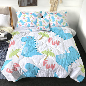 Malibu Dinosaur LKDIN021 Comforter Set