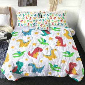 Colorful Dinosaur LKDIN022 Comforter Set