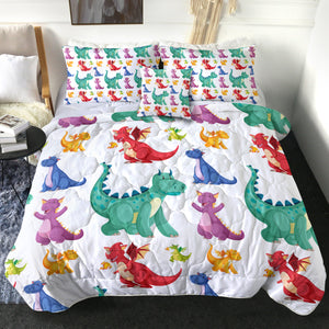 Dinosaur Family LKDIN023 Comforter Set