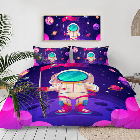 Image of Astronaut Galaxy LKSPMA01 Bedding Set