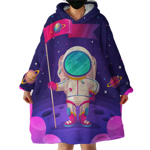 Astronaut Galaxy LKSPMA01 Hoodie Wearable Blanket