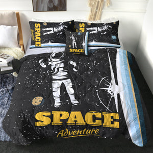 Black Astronaut LKSPMA02 Comforter Set