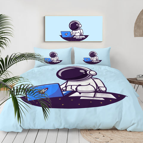 Image of Rocket Astronaut LKSPMA03 Bedding Set