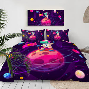 Cartoon Astronaut LKSPMA05 Bedding Set