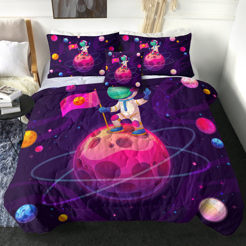 Image of Cartoon Astronaut LKSPMA05 Comforter Set