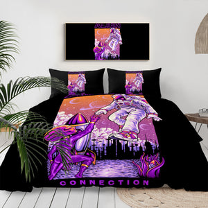 Alien And Astronaut LKSPMA07 Bedding Set