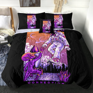 Alien And Astronaut LKSPMA07 Comforter Set