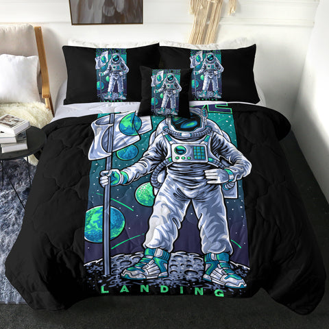 Image of Astronaut Space LKSPMA08 Comforter Set