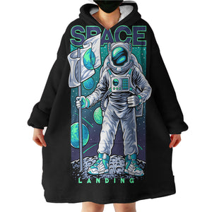 Astronaut Space LKSPMA08 Hoodie Wearable Blanket