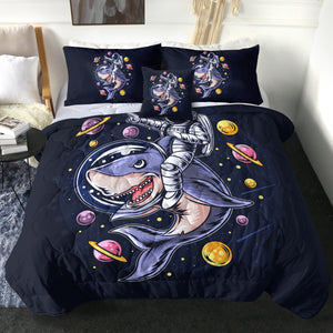 Astronaut and Dolphin LKSPMA11 Comforter Set