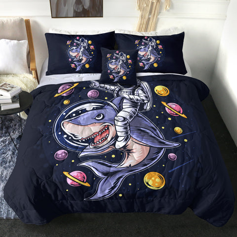 Image of Astronaut and Dolphin LKSPMA11 Comforter Set