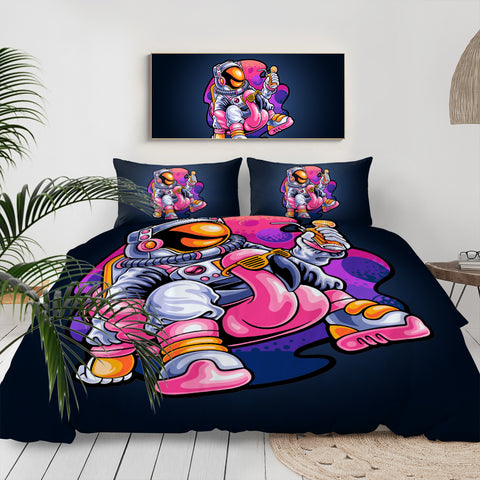 Image of Pinky Astronaut LKSPMA14 Bedding Set