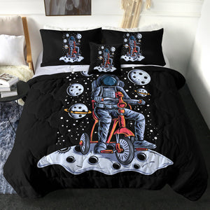 Cycling Astronaut LKSPMA19 Comforter Set