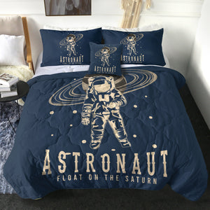 Astronaut On The Saturn LKSPMA21 Comforter Set