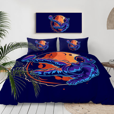 Image of Astronaut Kick The Ball LKSPMA23 Bedding Set