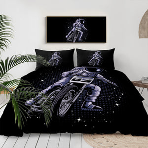 Astronaut Riding Motorcycle LKSPMA31 Bedding Set