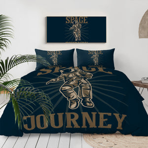 Astronaut Space Journey LKSPMA33 Bedding Set