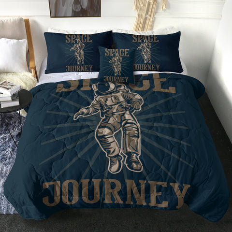 Image of Astronaut Space Journey LKSPMA33 Comforter Set