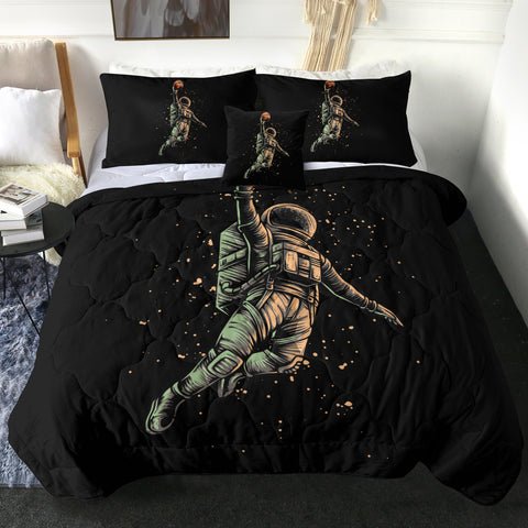 Image of Astronaut With The Ball LKSPMA40 Comforter Set