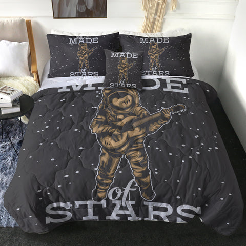 Image of Astronaut With Guitar LKSPMA53 Comforter Set