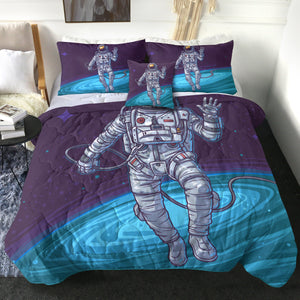 Cartoon Astronaut LKSPMA54 Comforter Set