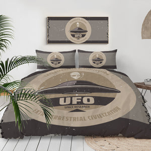 Alien and UFO LKSPMA58 Bedding Set