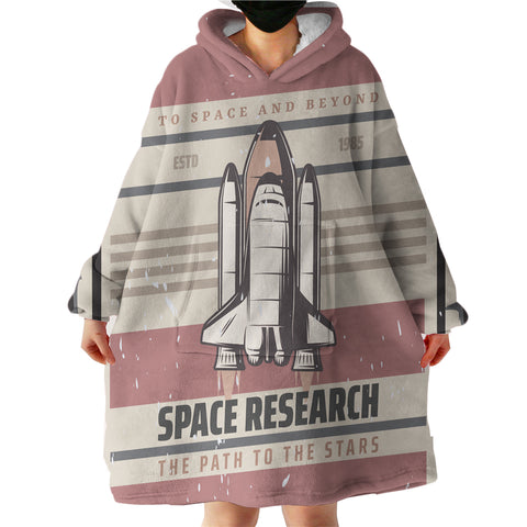 Image of Pinky Rocket LKSPMA61 Hoodie Wearable Blanket